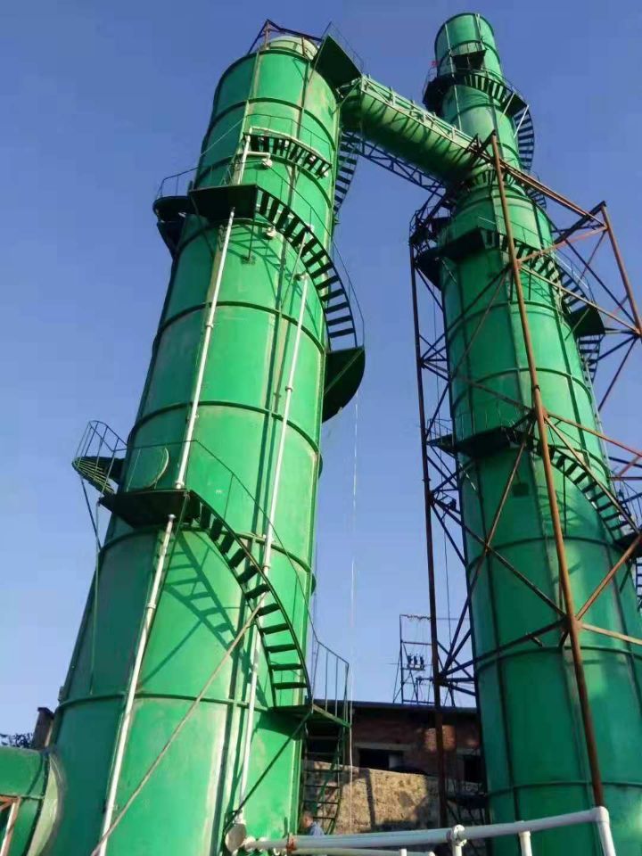 玻璃鋼洗滌塔成品應用于工業廢氣處理